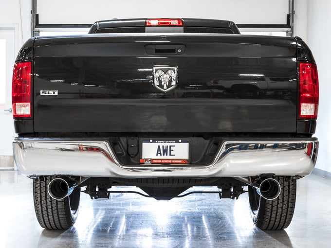 0FG Dual Rear Exit Catback <br>09-24 Ram 1500