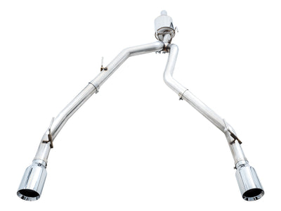 0FG Dual Rear Exit Catback <br>09-24 Ram 1500