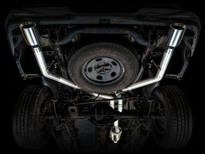 0FG Dual Rear Exit Catback <br>09-24 Ram 1500