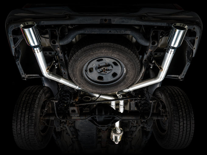 0FG Dual Rear Exit Catback <br>09-24 Ram 1500