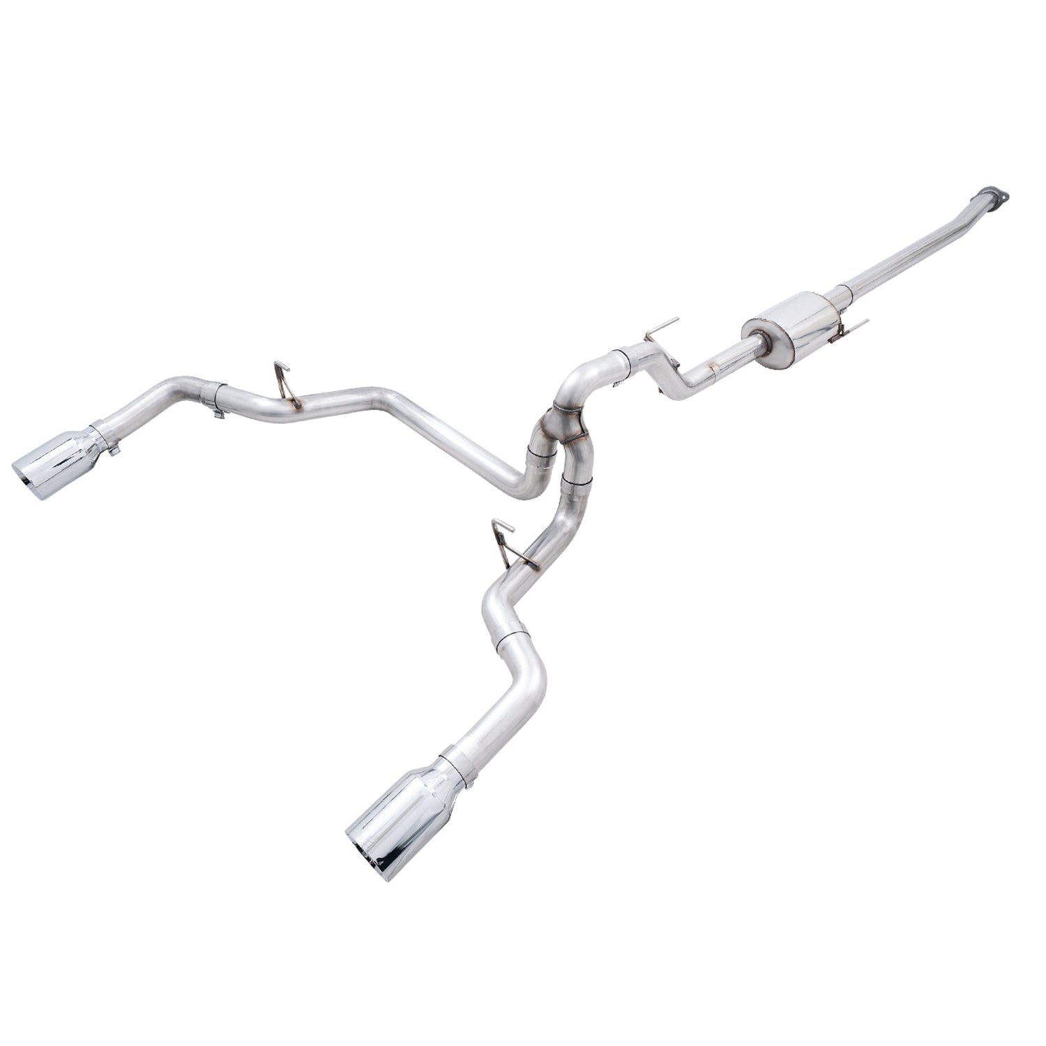 0FG Dual Split Rear Exhaust <br>21-24 Ford F-150