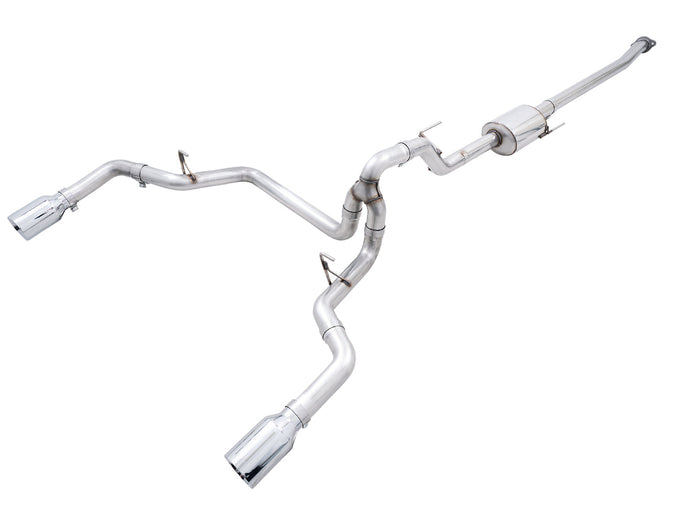 0FG Dual Split Rear Exhaust <br>21-24 Ford F-150