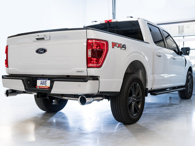 0FG Dual Split Rear Exhaust <br>21-24 Ford F-150