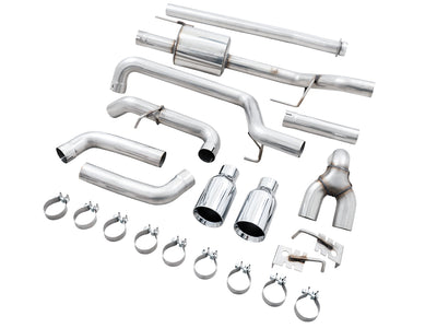 0FG Dual Split Rear Exhaust <br>21-24 Ford F-150