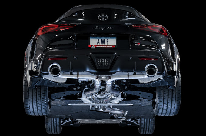 Resonated Track Edition Exhaust <br>21-22 Toyota Supra, 20,23-25 GR Supra