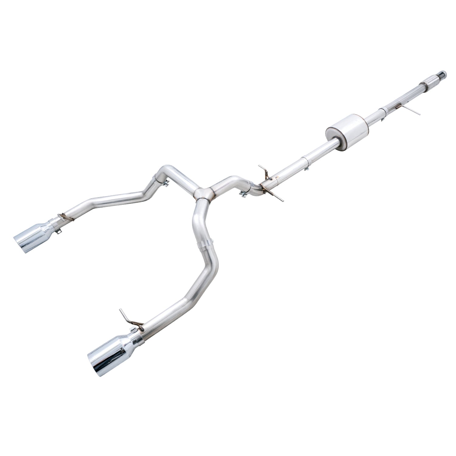 0FG Catback Split Rear Exit Exhaust <br>19-25 Chevy Silverado, GMC Sierra 1500