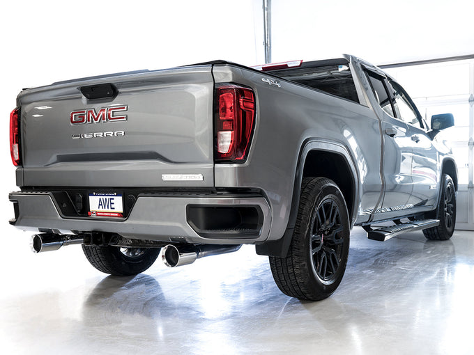 0FG Catback Split Rear Exit Exhaust <br>19-25 Chevy Silverado, GMC Sierra 1500