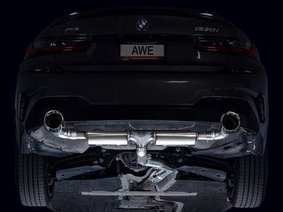 Touring Edition Axle Back Exhaust <br>19-24 BMW 330i xDrive 330i