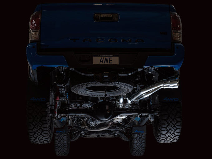 0FG Exhaust with BashGuard <br>16-23 Toyota Tacoma