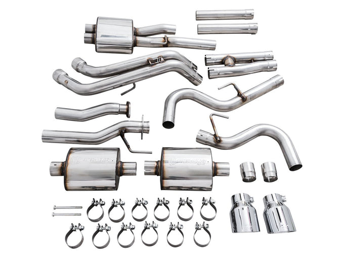 0FG Exhaust with BashGuard <br>16-23 Toyota Tacoma