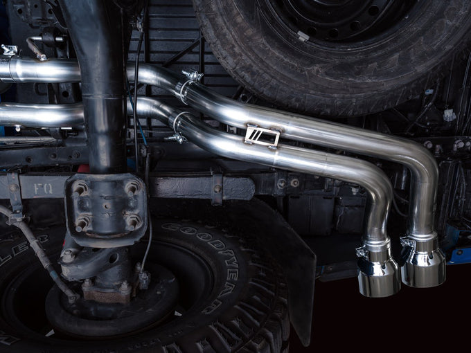 0FG Exhaust with BashGuard <br>16-23 Toyota Tacoma