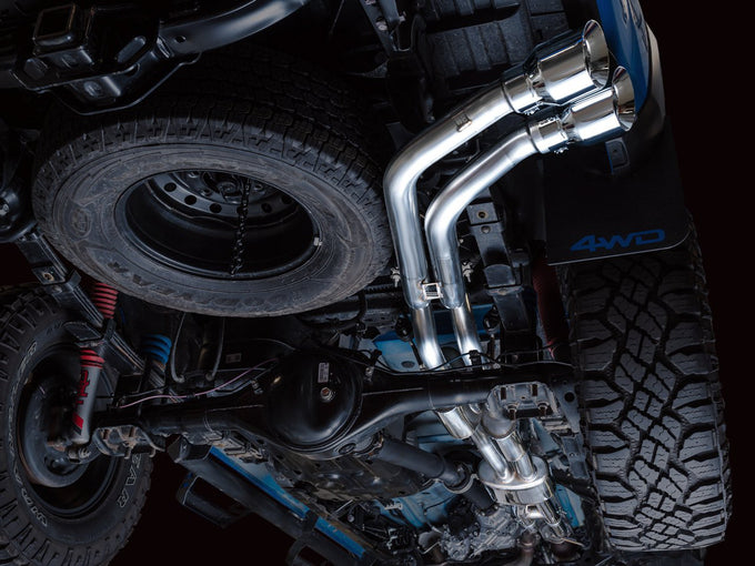 0FG Exhaust with BashGuard <br>16-23 Toyota Tacoma