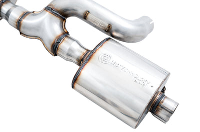 Tread Edition Axleback Dual Exhaust <br>12-18 Jeep Wrangler