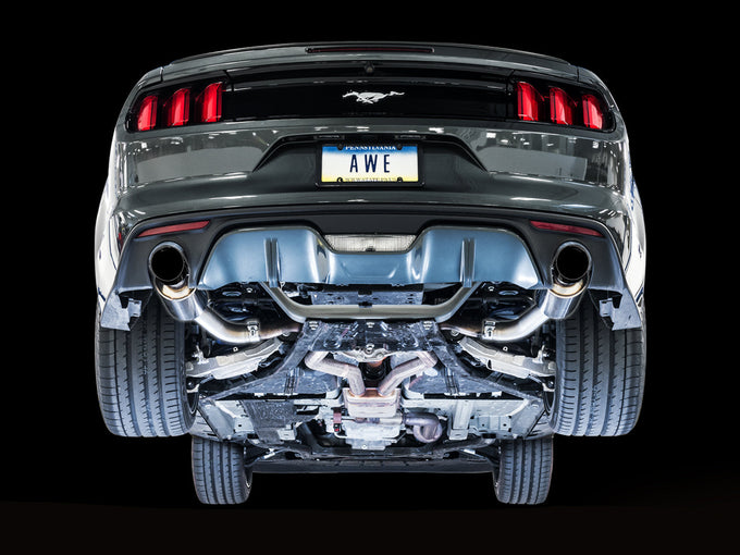 Touring Edition Axle-back Exhaust <br>15-23 Ford Mustang