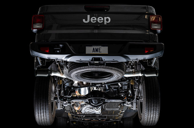 Tread Edition Catback Dual Exhaust <br>20-24 Jeep Gladiator