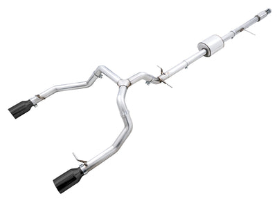 0FG Catback Split Rear Exit Exhaust <br>19-25 Chevy Silverado, GMC Sierra 1500
