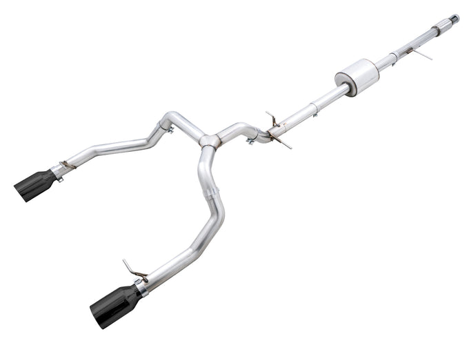 0FG Catback Split Rear Exit Exhaust <br>19-25 Chevy Silverado, GMC Sierra 1500