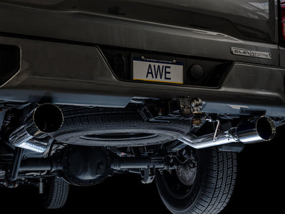 0FG Catback Split Rear Exit Exhaust <br>19-25 Chevy Silverado, GMC Sierra 1500