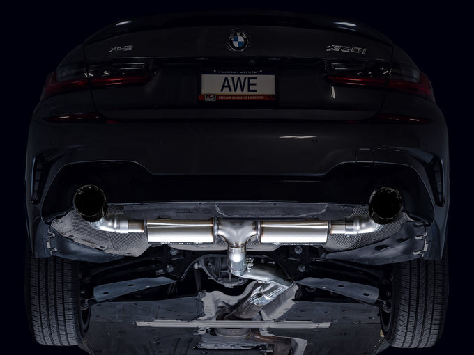Touring Edition Axle Back Exhaust <br>19-24 BMW 330i xDrive 330i