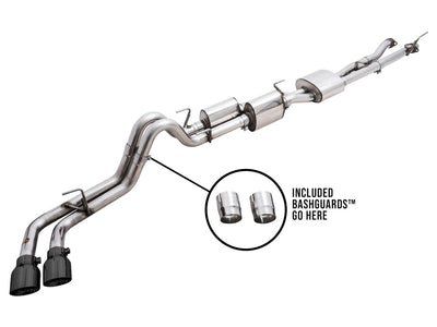 0FG Exhaust with BashGuard <br>16-23 Toyota Tacoma