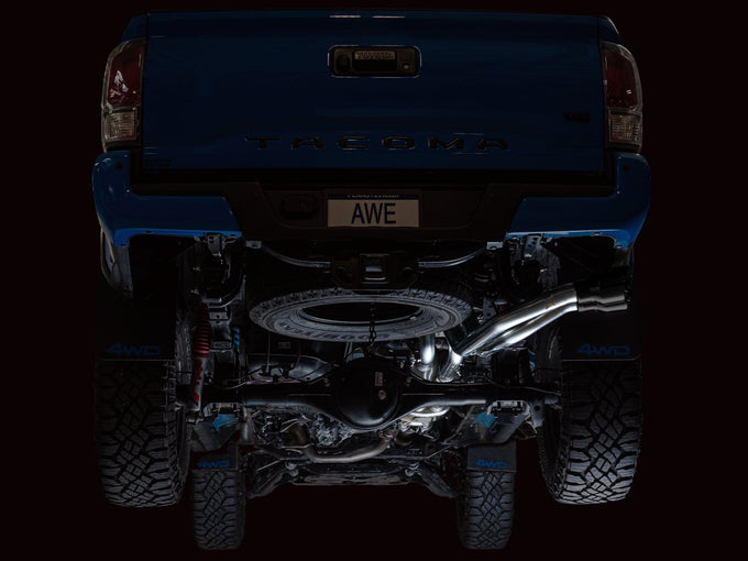 0FG Exhaust with BashGuard <br>16-23 Toyota Tacoma