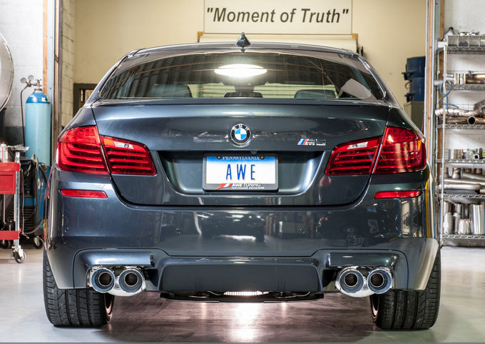 Touring Edition Axle Back Exhaust <br>13-16 BMW M5