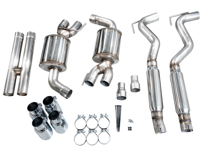 Touring Edition Cat-back Exhaust <br>18-23 Ford Mustang