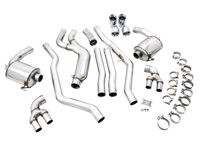 Non-Resonated Touring Edition Exhaust <br>20-24 BMW M340i M340i xDrive, 21-25 M440i xDrive