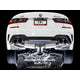 Resonated Touring Edition Exhaust <br>20-24 BMW M340i M340i xDrive, 21-25 M440i xDrive