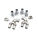Resonated Touring Edition Exhaust <br>20-24 BMW M340i M340i xDrive, 21-25 M440i xDrive