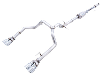 0FG Catback Split Rear Exit Exhaust <br>19-25 Chevy Silverado, GMC Sierra 1500