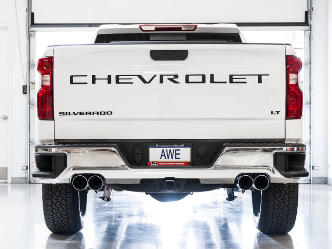 0FG Catback Split Rear Exit Exhaust <br>19-25 Chevy Silverado, GMC Sierra 1500