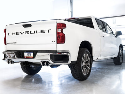 0FG Catback Split Rear Exit Exhaust <br>19-25 Chevy Silverado, GMC Sierra 1500
