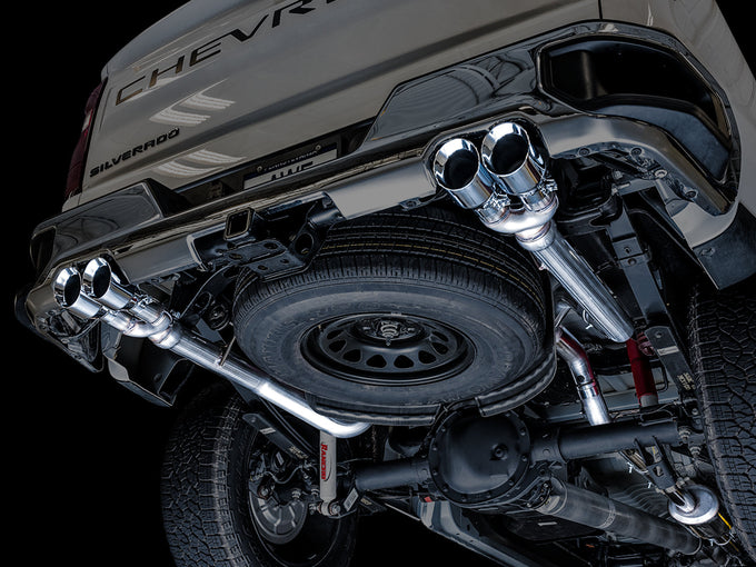 0FG Catback Split Rear Exit Exhaust <br>19-25 Chevy Silverado, GMC Sierra 1500