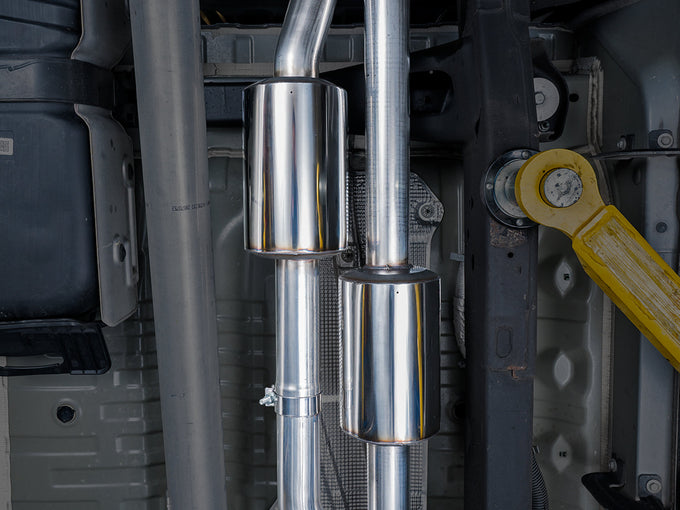 0FG Catback Split Rear Exit Exhaust <br>19-25 Chevy Silverado, GMC Sierra 1500