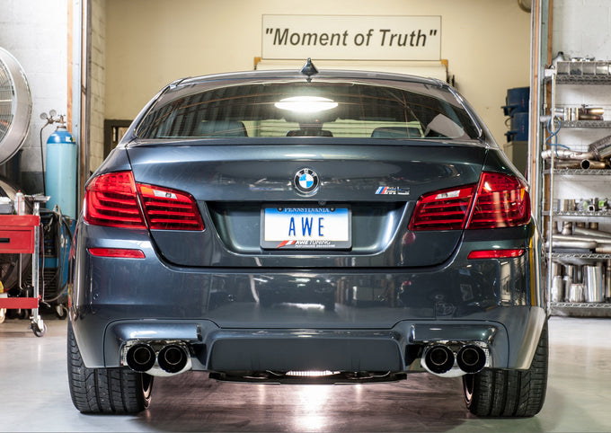 Touring Edition Axle Back Exhaust <br>13-16 BMW M5