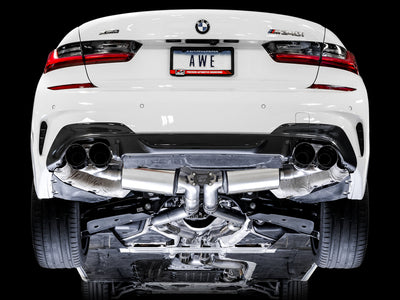 Non-Resonated Touring Edition Exhaust <br>20-24 BMW M340i M340i xDrive, 21-25 M440i xDrive