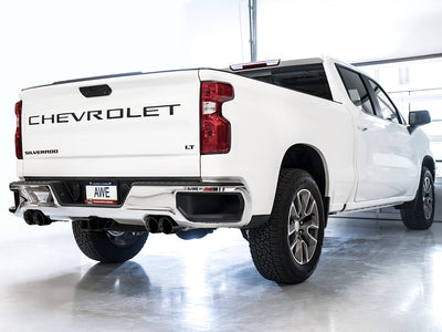 0FG Catback Split Rear Exit Exhaust <br>19-25 Chevy Silverado, GMC Sierra 1500