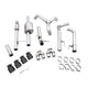 0FG Catback Split Rear Exit Exhaust <br>19-25 Chevy Silverado, GMC Sierra 1500
