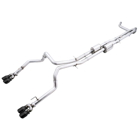0FG Catback Split Rear Exit Exhaust <br>19-25 Chevy Silverado, GMC Sierra 1500