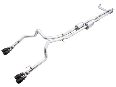 0FG Catback Split Rear Exit Exhaust <br>19-25 Chevy Silverado, GMC Sierra 1500