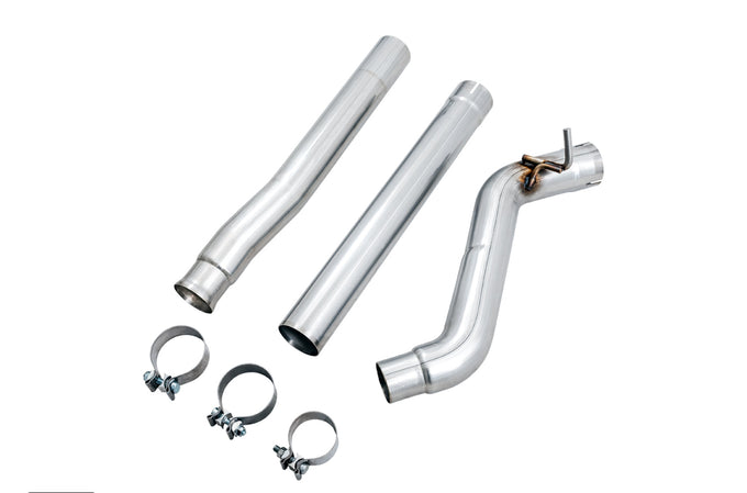 Non-Resonated Mid Pipe <br>18-24 Jeep Wrangler