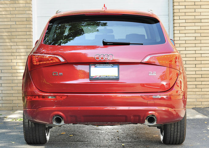 Non-Resonated Exhaust System (Downpipe-Back) <br>09-12 Audi Q5