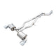 Non-Resonated Touring Edition Exhaust <br>21-22 Toyota Supra, 20,23-25 GR Supra
