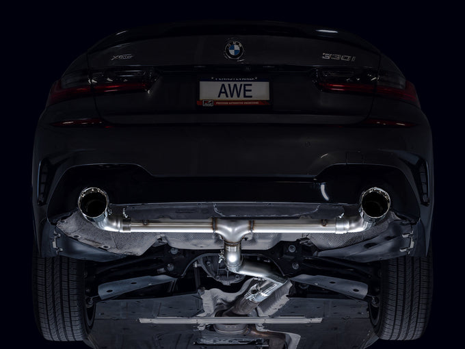 Track Edition Axleback Exhaust <br>19-24 BMW 330i xDrive 330i, 21-24 430i