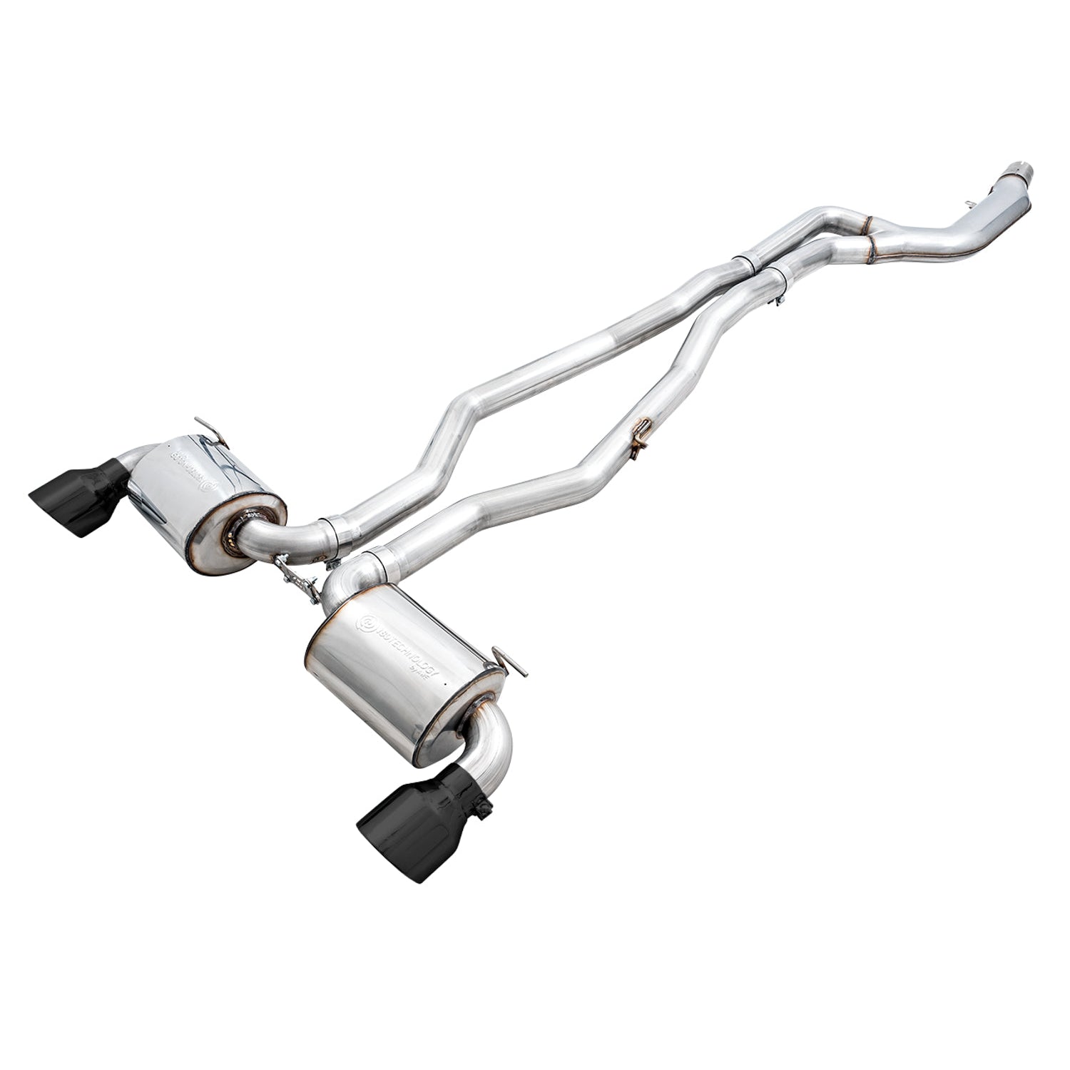 Non-Resonated Touring Edition Exhaust <br>21-22 Toyota Supra, 20,23-25 GR Supra