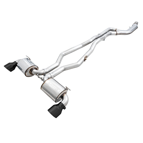 Non-Resonated Touring Edition Exhaust <br>21-22 Toyota Supra, 20,23-25 GR Supra
