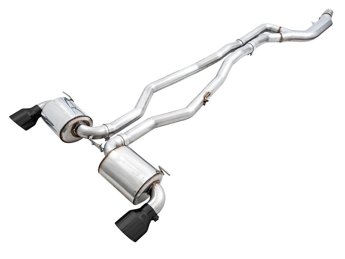 Non-Resonated Touring Edition Exhaust <br>21-22 Toyota Supra, 20,23-25 GR Supra