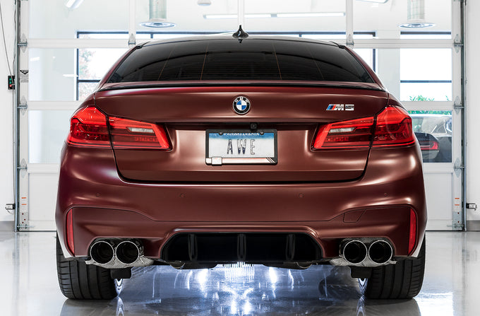 Track Edition Axleback Exhaust <br>18-23 BMW M5