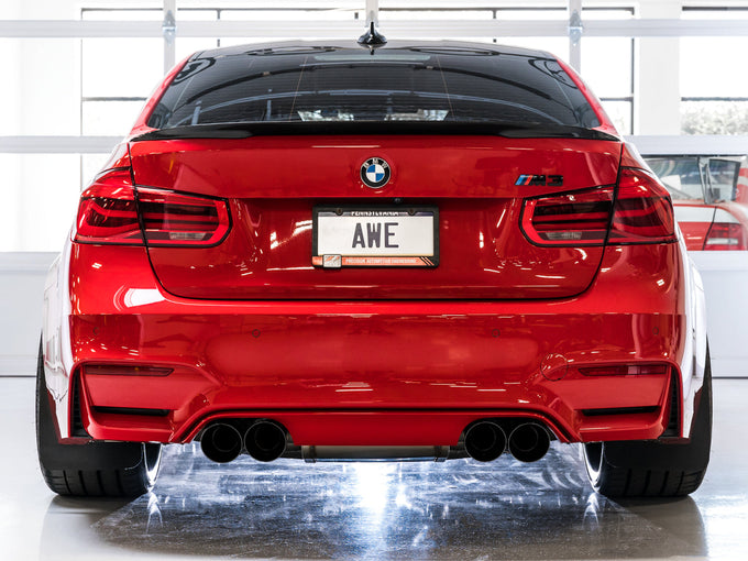 Track Edition Catback Exhaust <br>15-20 BMW M4, 15-18 BMW M3